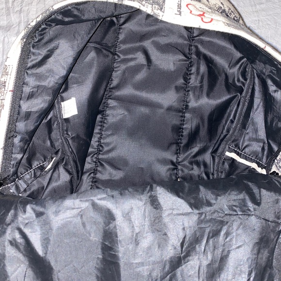 Handmade Paris Eiffel Tower French Romance Vintage Backpack With Keychain - Picture 5 of 8